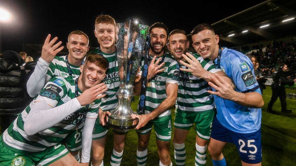 Shamrock Rovers are going for a fifth League of Ireland title in a row